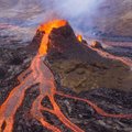 ВИДЕО | Страшно красиво: извержение вулкана в Исландии сняли с беспилотника