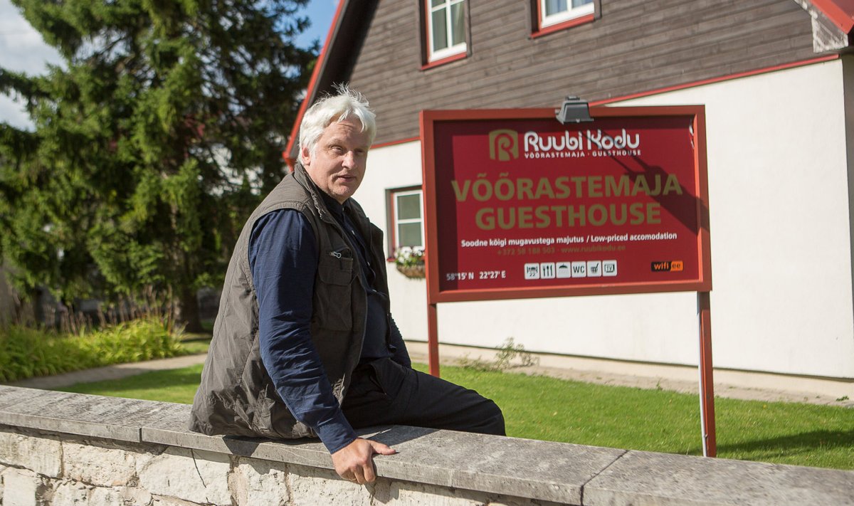 Ruubi Kodu uus omanik Riho Pors ütles, et sel kooliaastal majutab võõrastemaja viit õppurit.