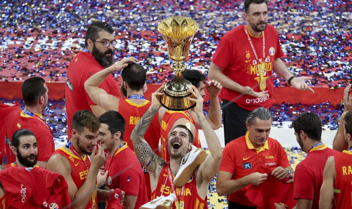 Hispaania korvpallikoondis sõidab Aasiasse tiitlit kaitsma.