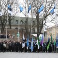 DELFI FOTOD: Vabadussõja võidusamba juures mälestati märtsiküüditamise ohvreid