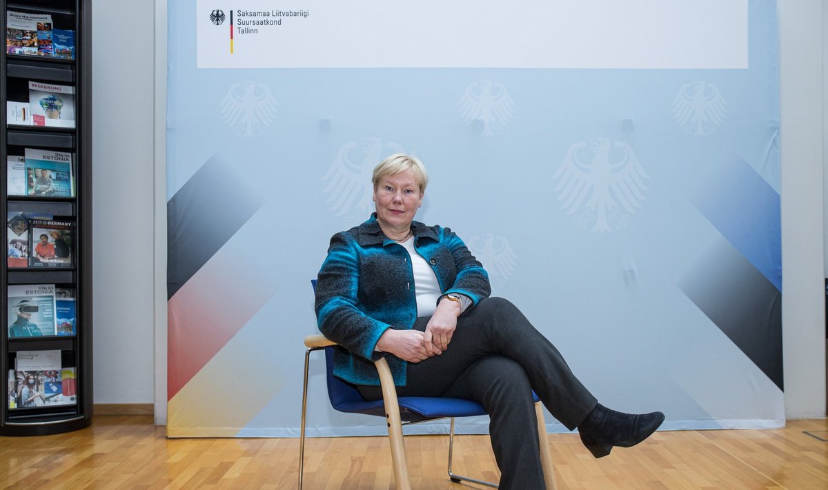Tallinn, 26.01.2022. Saksamaa Liitvabariigi suursaadik Christiane Hohmann.