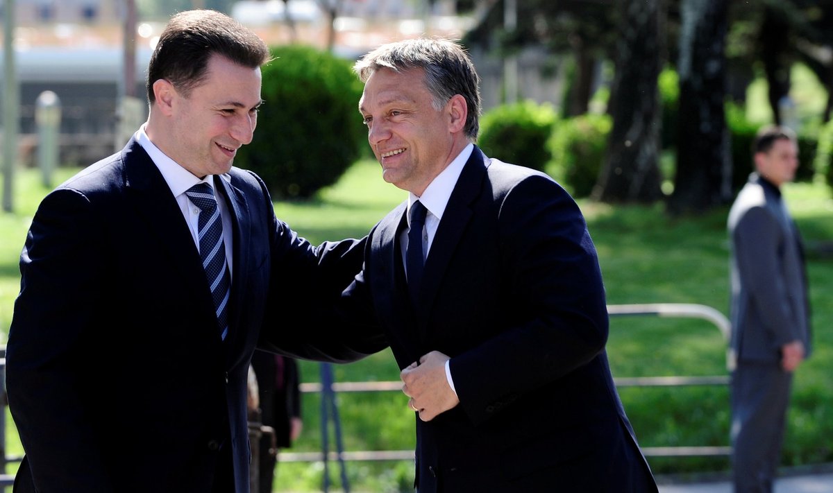 Nikola Gruevski ja Viktor Orbán