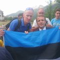 Väga uhke! Eestlane tegi Tour de France´il raja ääres pilti koos Prantsusmaa presidendiga
