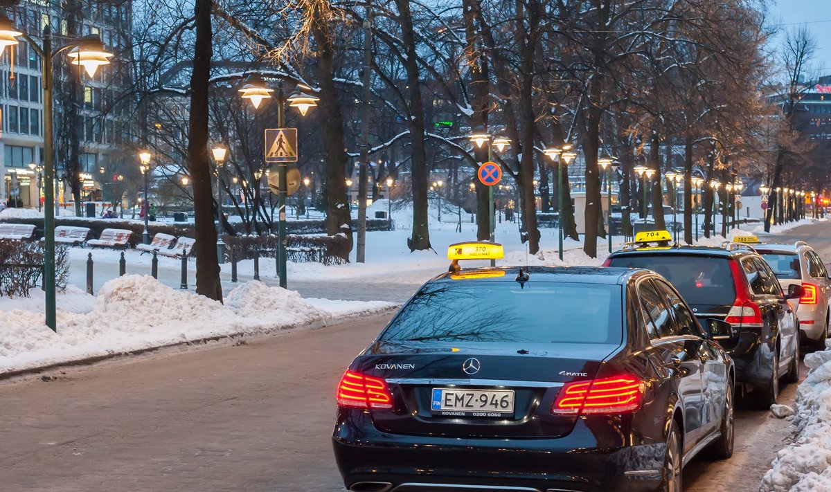 Paljud taksojuhid väldivad osa Helsingi piirkondi, et mitte puutuda kokku taksomaffiaga.