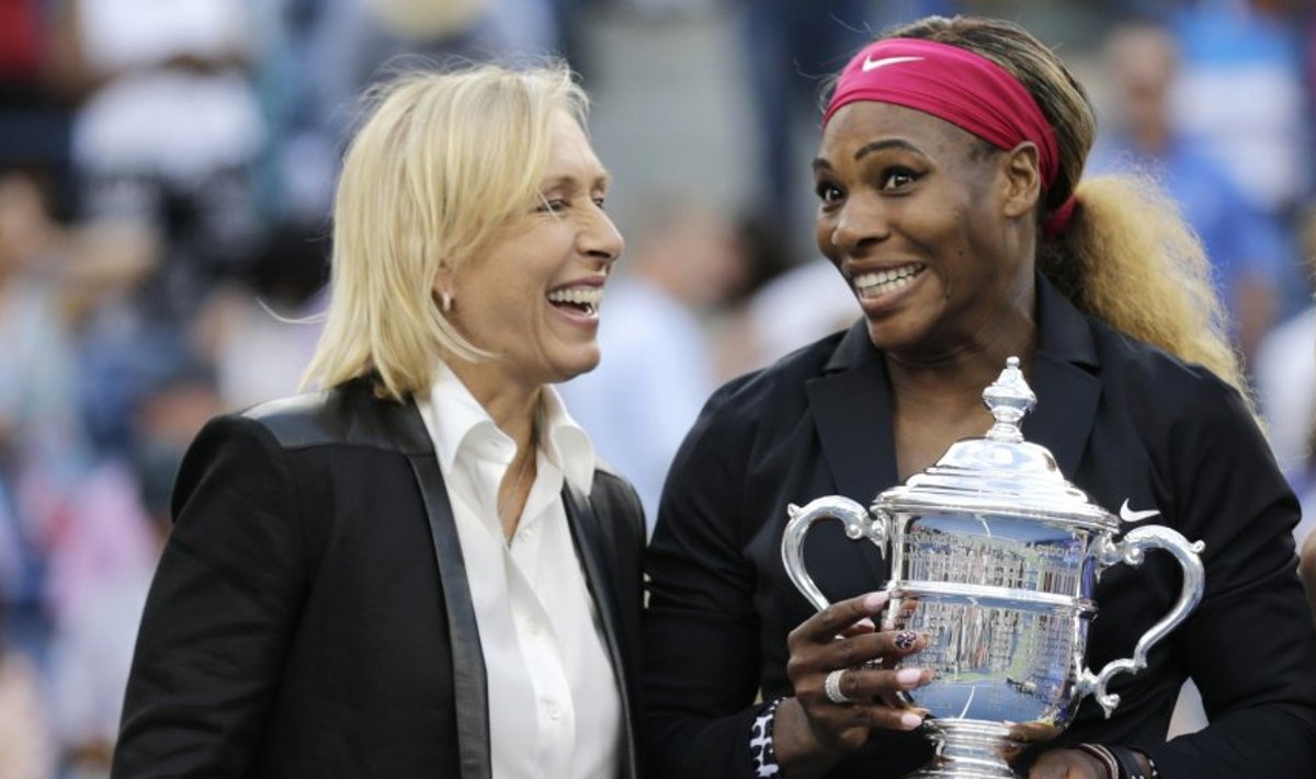 Martina Navratilova ja Serena Williams