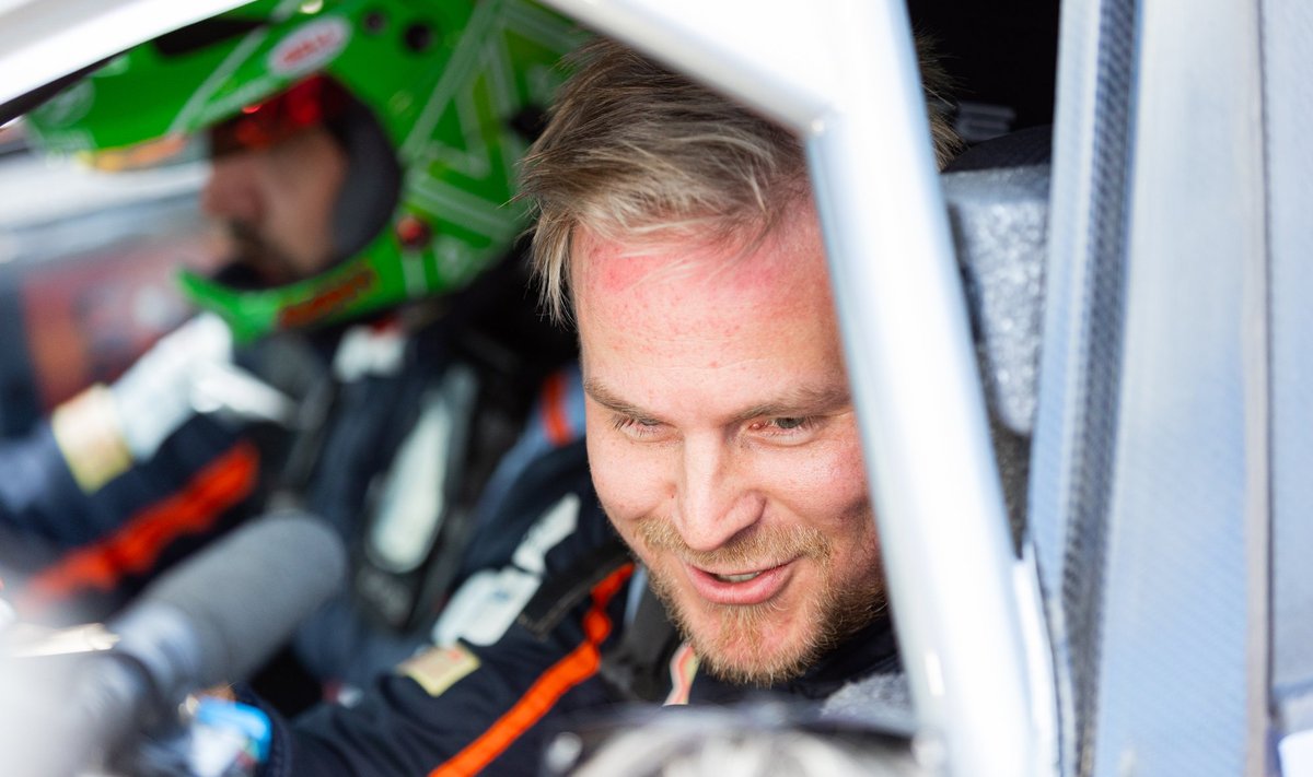 Esapekka Lappi Rally Estonia testikatsel