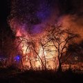 ФОТО | В Ласнамяэ случился сильный пожар. Людей просили закрыть окна и двери