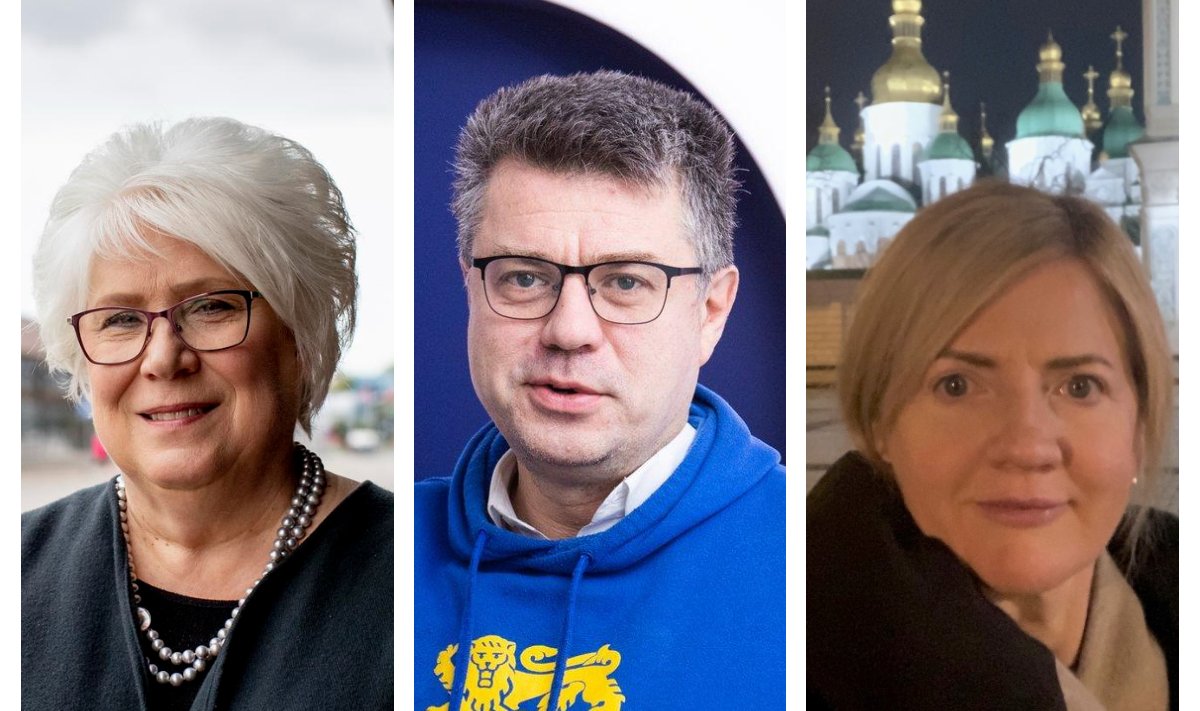 Marina Kaljurand, Urmas Reinsalu ja Eva-Maria Liimets kandideerisid kõik samas ringkonnas.