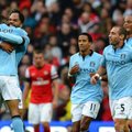 VIDEO: Manchester City ja ManU võtsid Inglismaal kindlad võidud