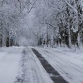 На дорогах опасно: гололед, дождь и снег 