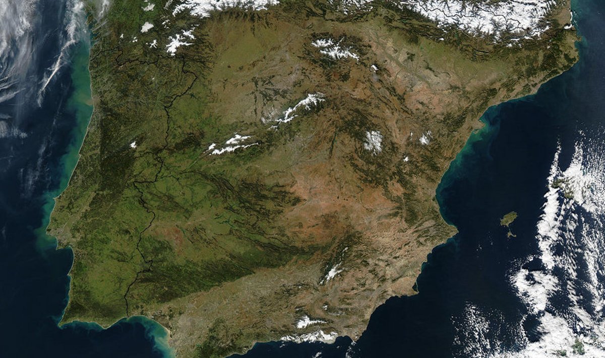 Lähima 220 miljoni aasta jooksul liigub Pürenee poolsaar Põhja-Ameerikale lähemale