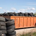 В Харьюмаа с закрытой территории пытались украсть покрышки и диски. Количество подобных случаев растет 