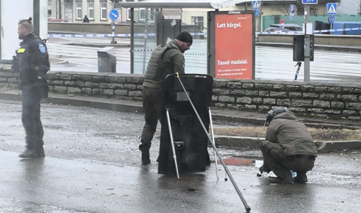 Мужчину задержали у Таллиннского автовокзала.