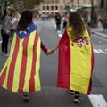 В Барселоне десятки тысяч людей вышли на митинг за единство с Испанией