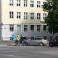 VIDEO: Tallinnas liiklusreguleerija käsklusi eiranud BMW kaasreisija ähvardas agressiivselt reguleerijat