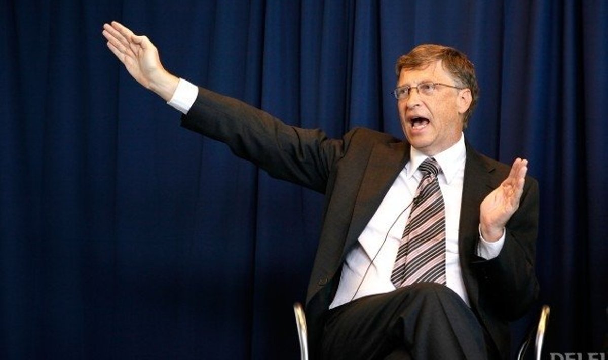 Gates andis opocile oma õnnistuse. Foto Alex Wong, AFP