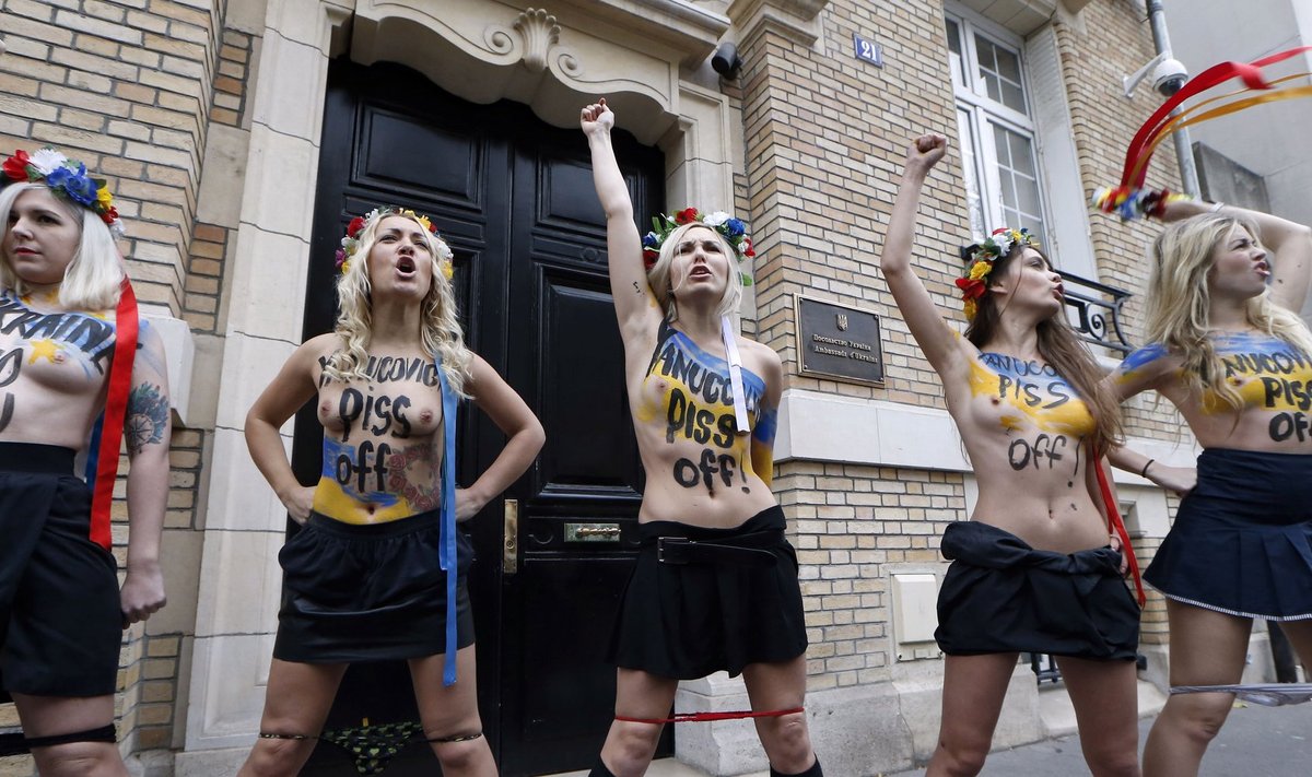 FRANCE-UKRAINE-POLITICS-FEMEN