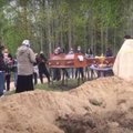 ФОТО И ВИДЕО | В именном кимоно и под звуки волынки. "Купера" из Bad Balance и его мать похоронили в Санкт-Петербурге