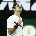 Halep ja Federer marssisid kolmandasse ringi, vanameister sai kolmandas setis higistada