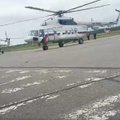 VIDEO | Putin saabus helikopteriga Savonlinna lennuväljale