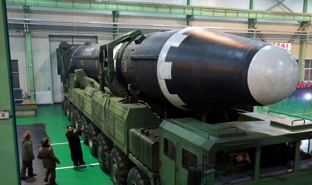Põhja-Korea rakett Hwasong-15