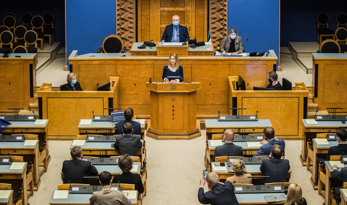 Kaja Kallas küsib riigikogult mandaati valitsuse moodustamiseks