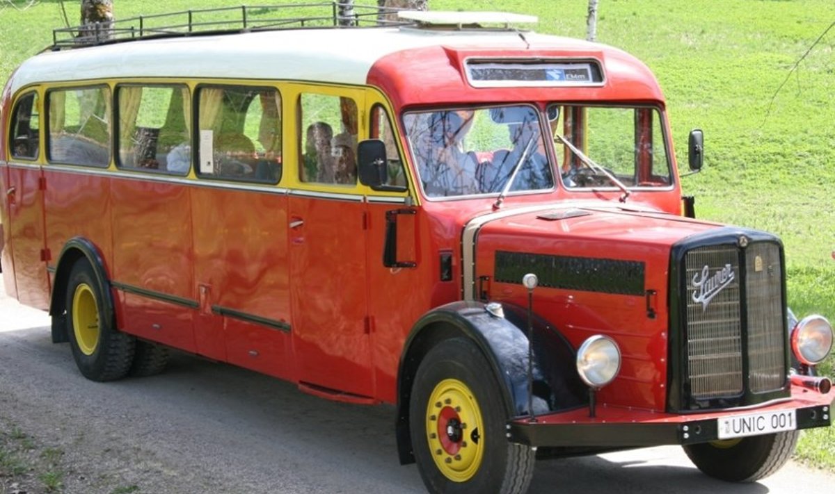 1942. aasta Austria päritolu Saurer on Eestisse toodud sõjajärgseil aastail trofeesõidukina