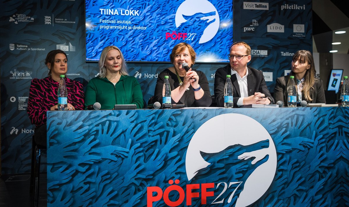 27. Pimedate Ööde filmifestivali ja filmitööstusürituse Industry@Tallinn & Baltic Event programmi tutvustav pressikonverents 26.10.2023