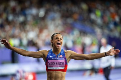 400 m tõkkejooksu olümpiavõitja, fotogeeniline Sydney McLaughlin-Levrone