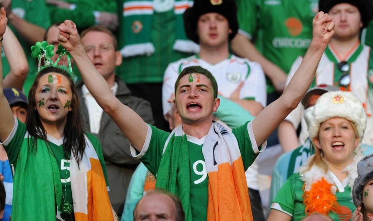 Iirimaa jalgpallifännid