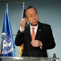 Sügisel võib Eestit külastada ÜRO peasekretär Ban Ki-moon
