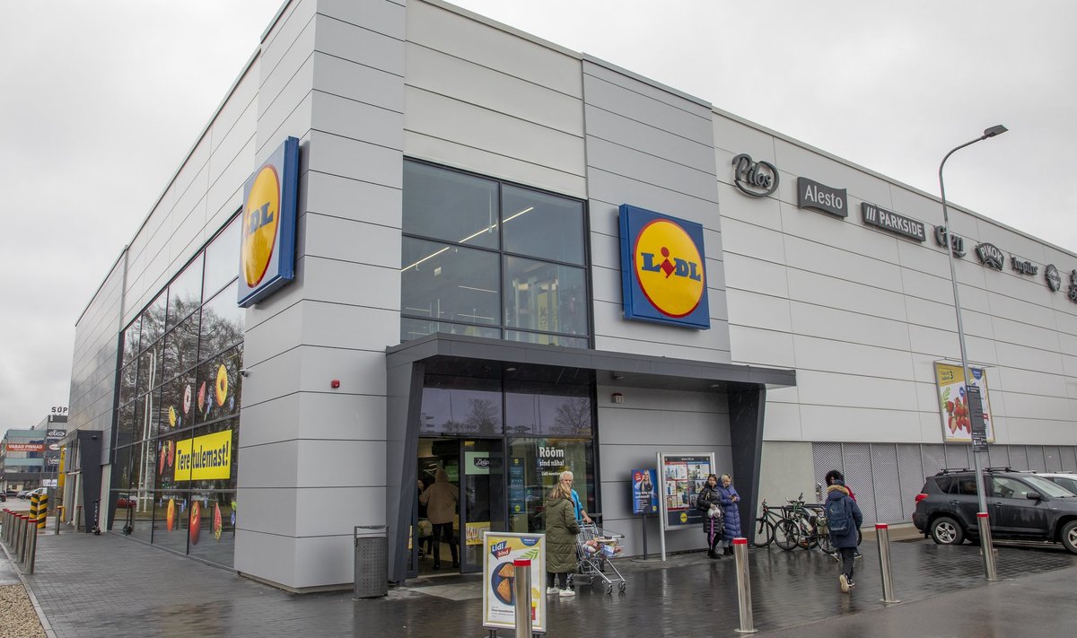 Lidl Tallinnas Sõpruse puiesteel.