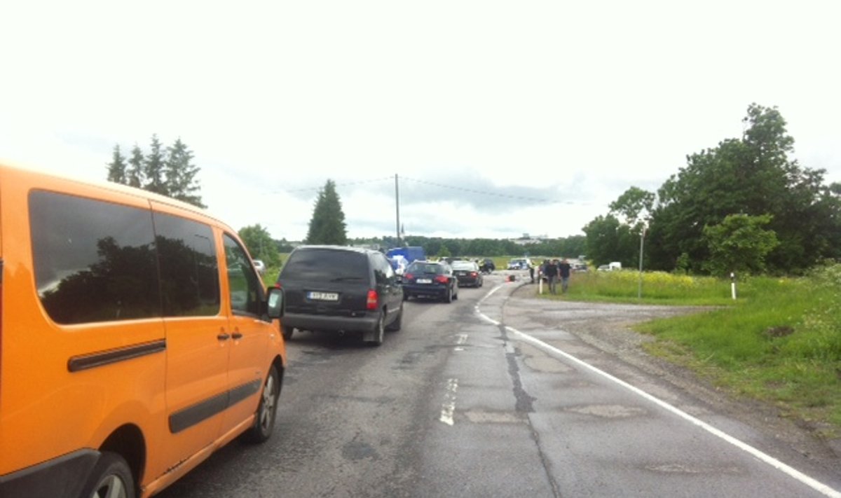 Liiklusõnnetus Tallinn-Paldiski maanteel 14.05
