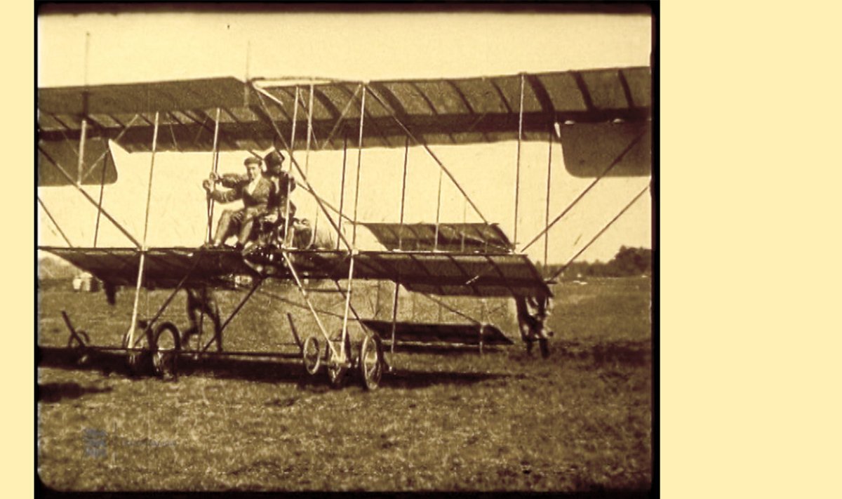 Sergei Utotškin ja tema imeline lennuaparaat.