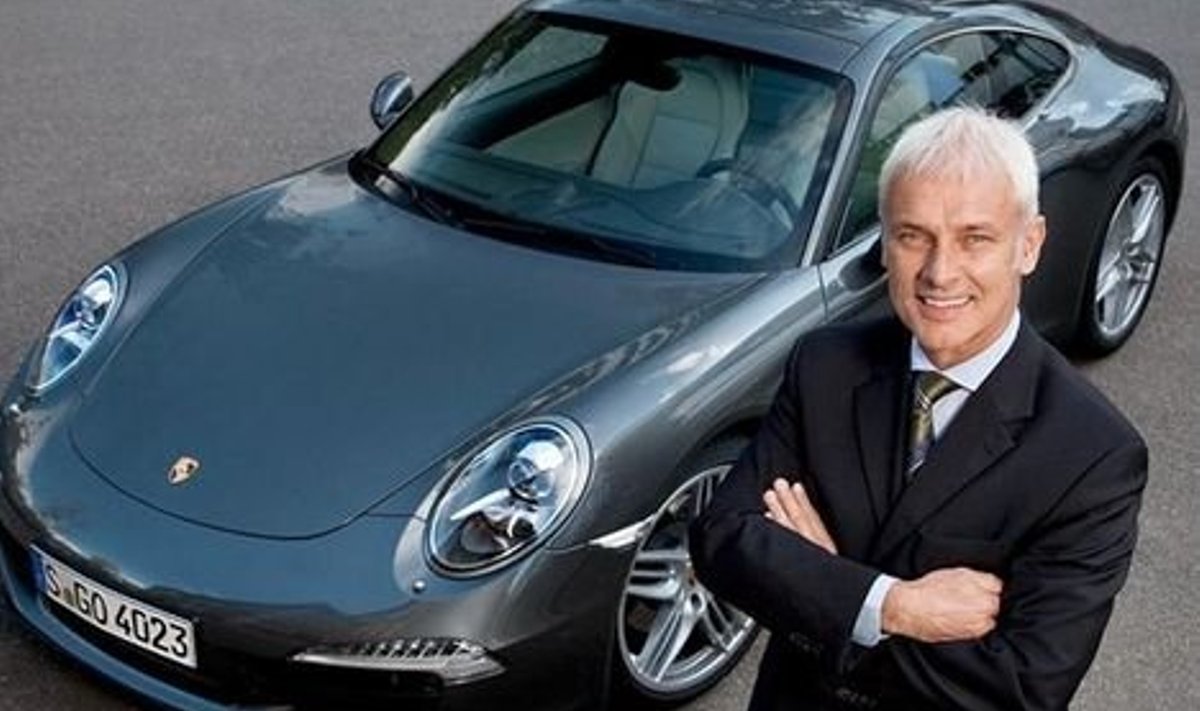 Porsche president ja tegevjuht Matthias Müller