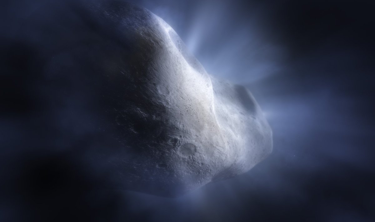 James Webbi kosmoseteleskoobi vaade komeedile võib aidata lahendada planeet Maa rohke vee müsteeriumi.