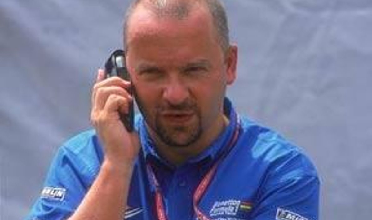 Benettoni meeskonna peakonstruktor Mike Gascoyne