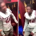 VIDEO | Nali läks üle piiri: mustanahalist keskkooli jalgpallurit sunniti istuma banaanikoorte alla
