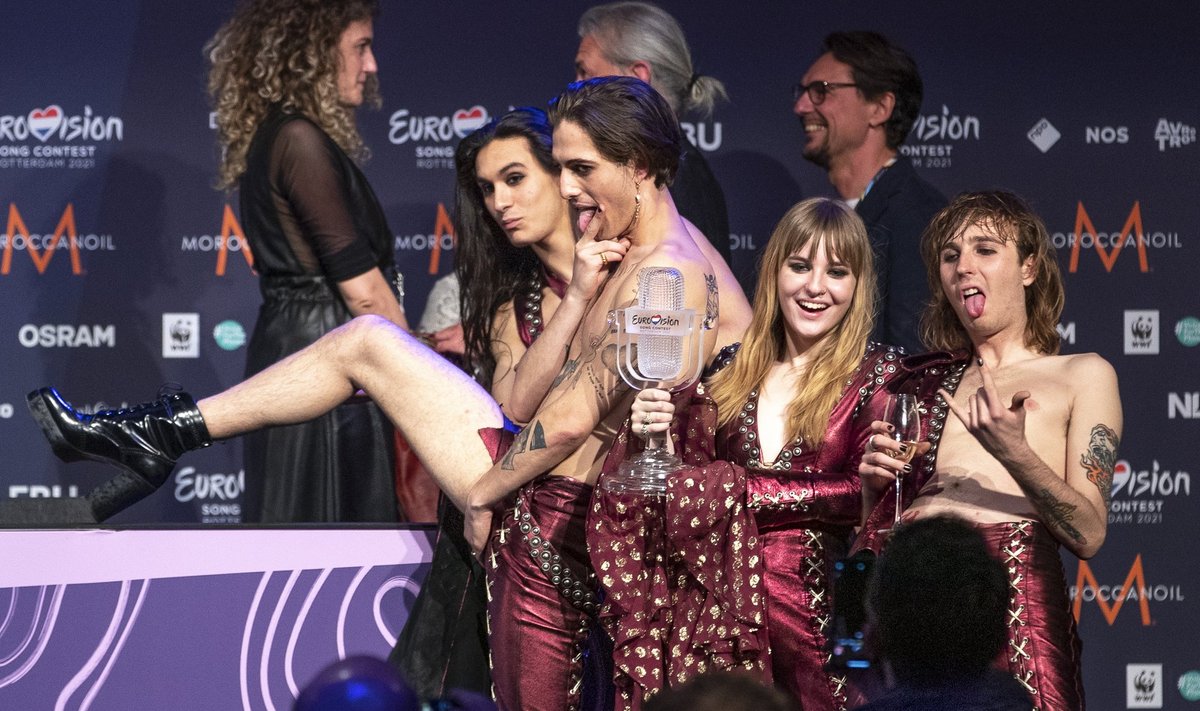 Måneskin võitis Eurovision 2021