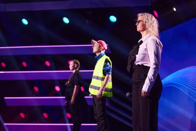 Viimane kolmik: kiikuja, tõstukijuht ja raamatupidaja