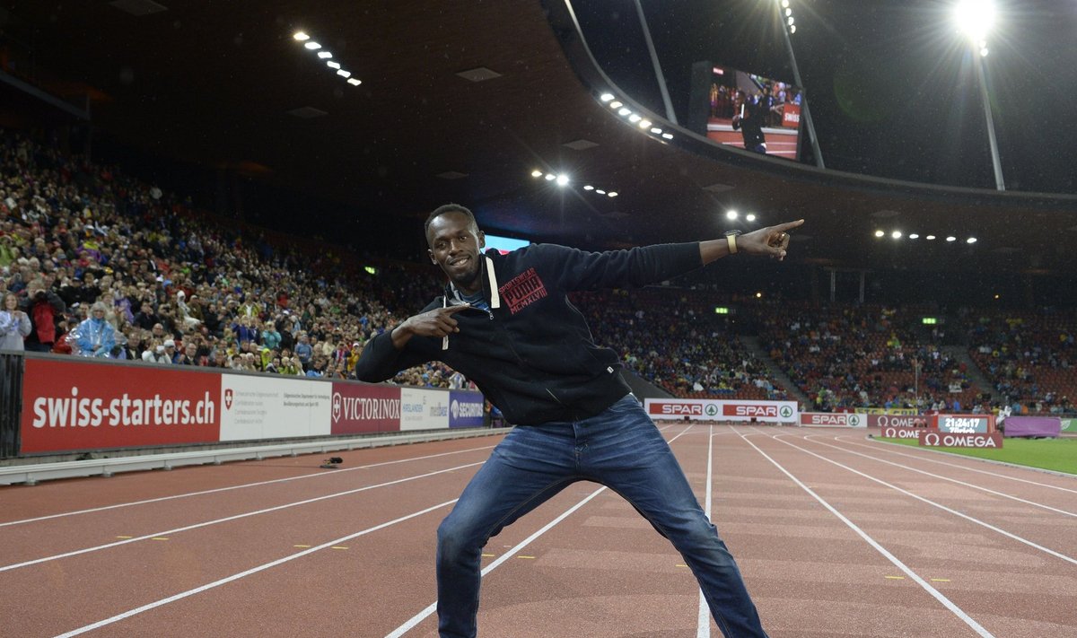 Usain Bolti kuulus välguliigutus.