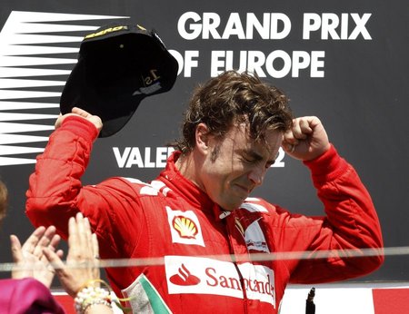 Võidukas Fernando Alonso
