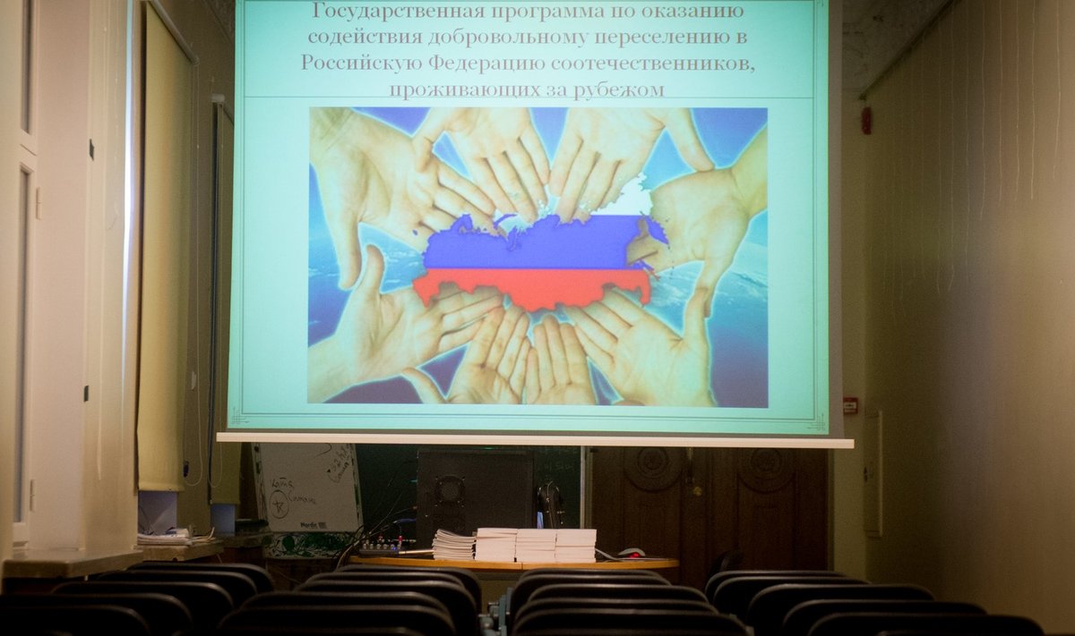 Riikliku kaasmaalaste programmi infopäev Vene Kultuurikeskuses