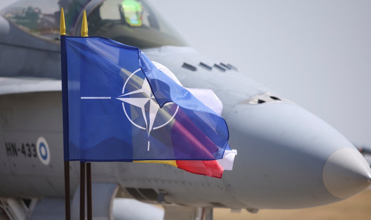 Nato ja Belgia lipud