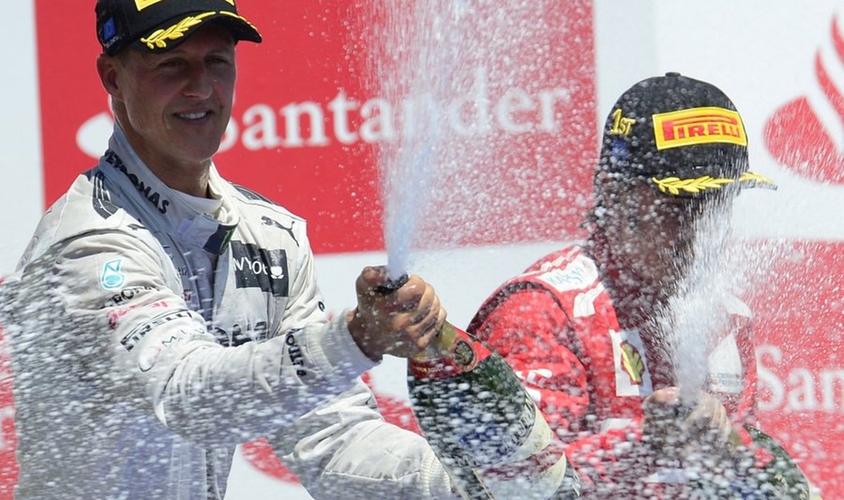 Schumacher ja Alonso