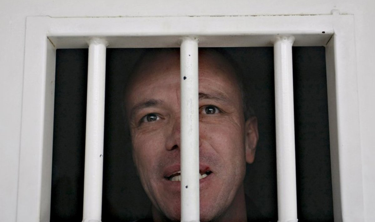 Velasquez 2009. aastal Kolumbia vanglas.