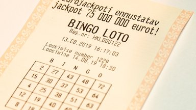 Aasta esimesel päeval võideti Bingo lotoga ligi 300 000 eurot