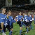 FOTOD JA VIDEO BOSNIAST: Eesti koondis treenis valusatest mälestustest pungil Zenica staadionil