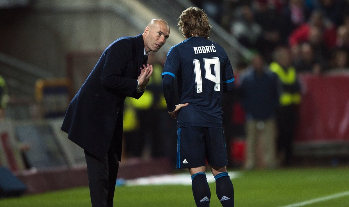 Zinedine Zidane, Luka Modric