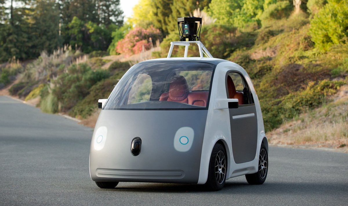 Google'i isesõitva auto prototüüp